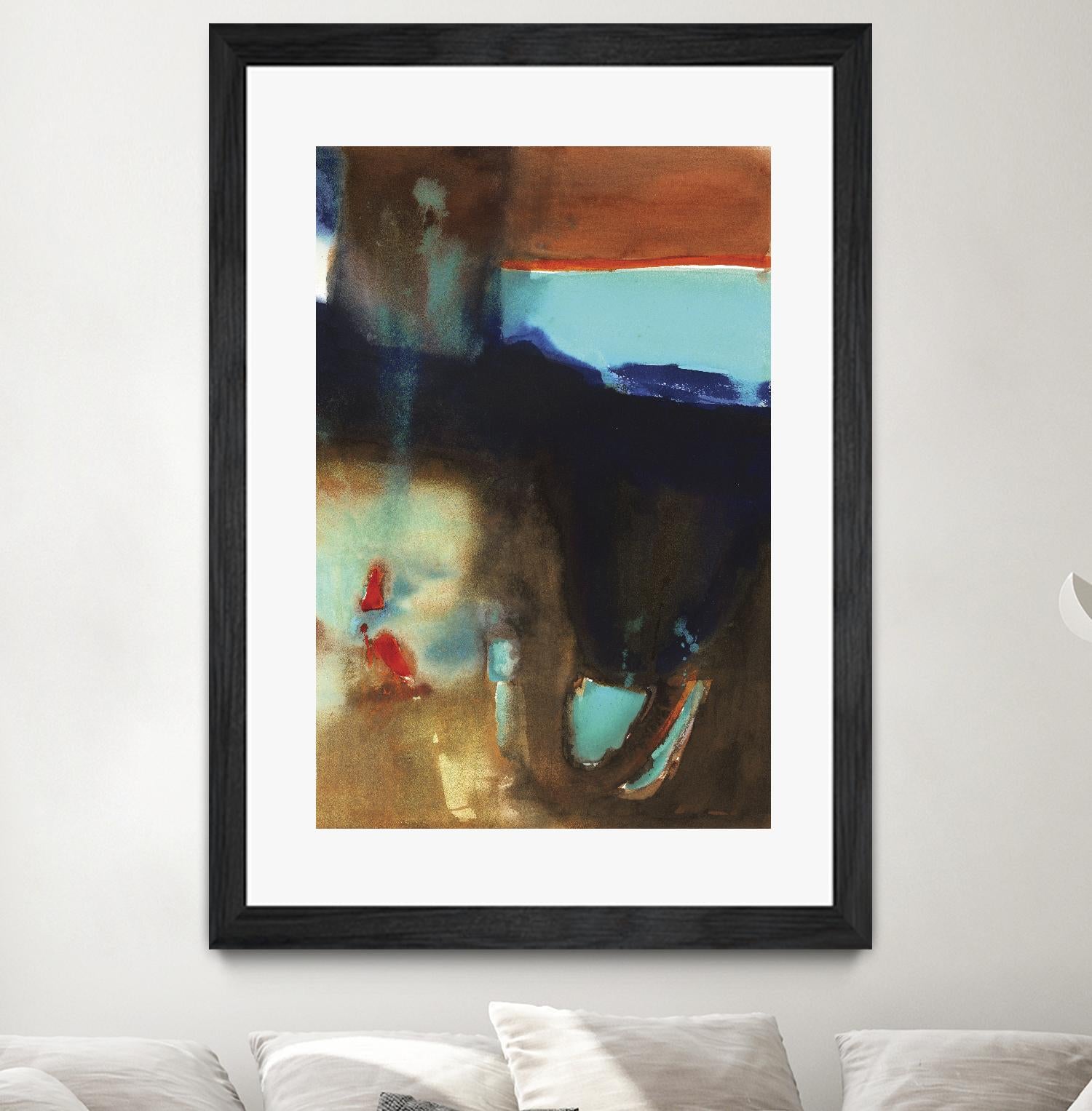 Transforming Light by Bianka Guna on GIANT ART - brown abstract