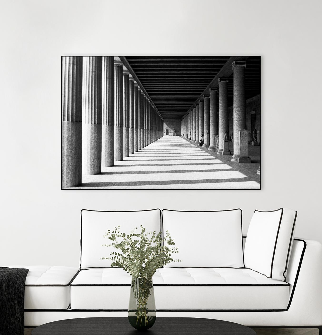 Agora by Jeffrey Berman on GIANT ART - white architectural