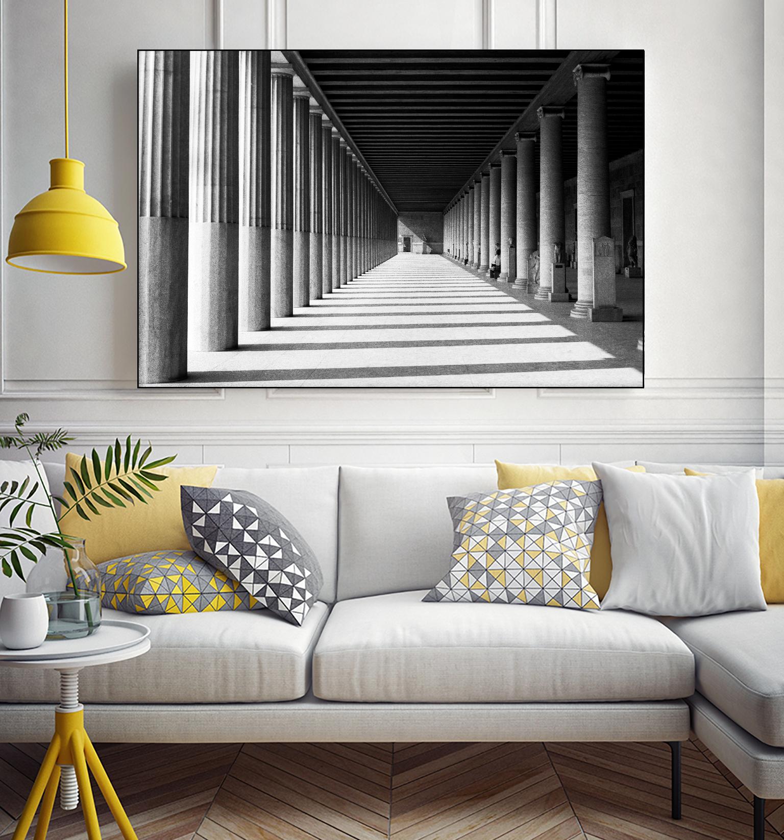Agora by Jeffrey Berman on GIANT ART - white architectural