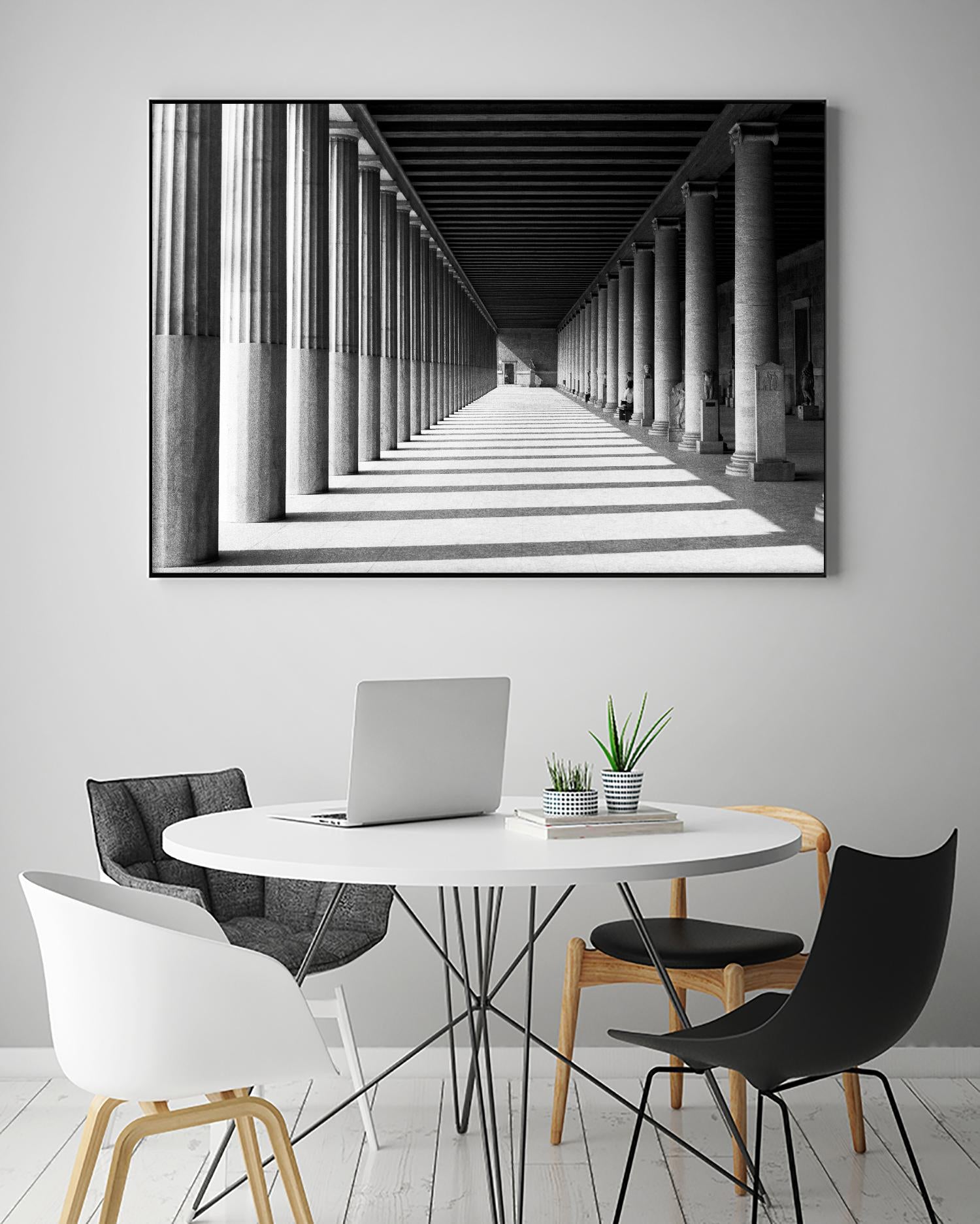 Agora by Jeffrey Berman on GIANT ART - white architectural