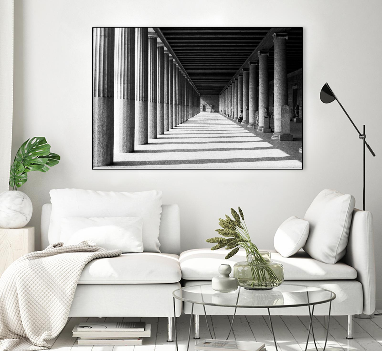 Agora by Jeffrey Berman on GIANT ART - white architectural