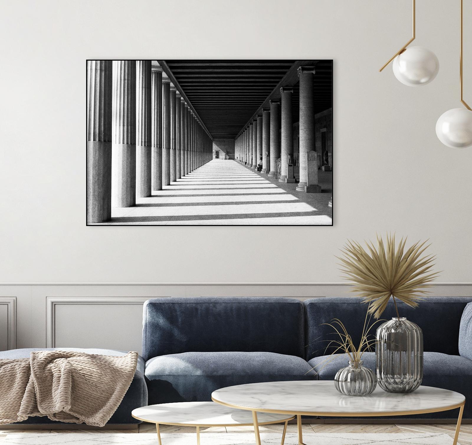 Agora by Jeffrey Berman on GIANT ART - white architectural
