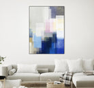 New Start by Jenn Jorgensen on GIANT ART - blue abstract