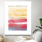 A Little More by Jenn Jorgensen on GIANT ART - yellow abstract