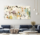 Shaping Up by Asia Jensen on GIANT ART - orange botany