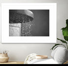 Spa Shower II by Keith Levit on GIANT ART - grey bathroom