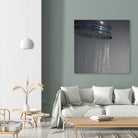 Spa Shower III by Keith Levit on GIANT ART - grey bathroom