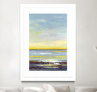 Gold Horizon by Valeria Mravyan on GIANT ART - blue abstract