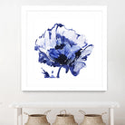 Indigo Flower I by Valeria Mravyan on GIANT ART - white floral