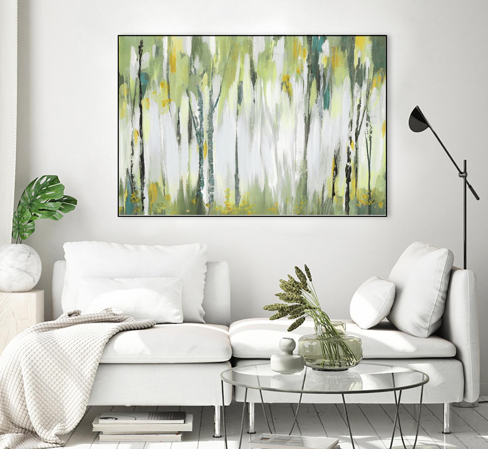 Breezy II by Valeria Mravyan on GIANT ART - yellow trees