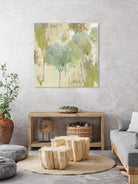 Teal Forest I by Valeria Mravyan on GIANT ART - beige abstract
