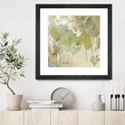 Teal Forest II by Valeria Mravyan on GIANT ART - beige abstract