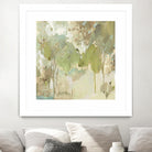 Teal Forest II by Valeria Mravyan on GIANT ART - beige abstract