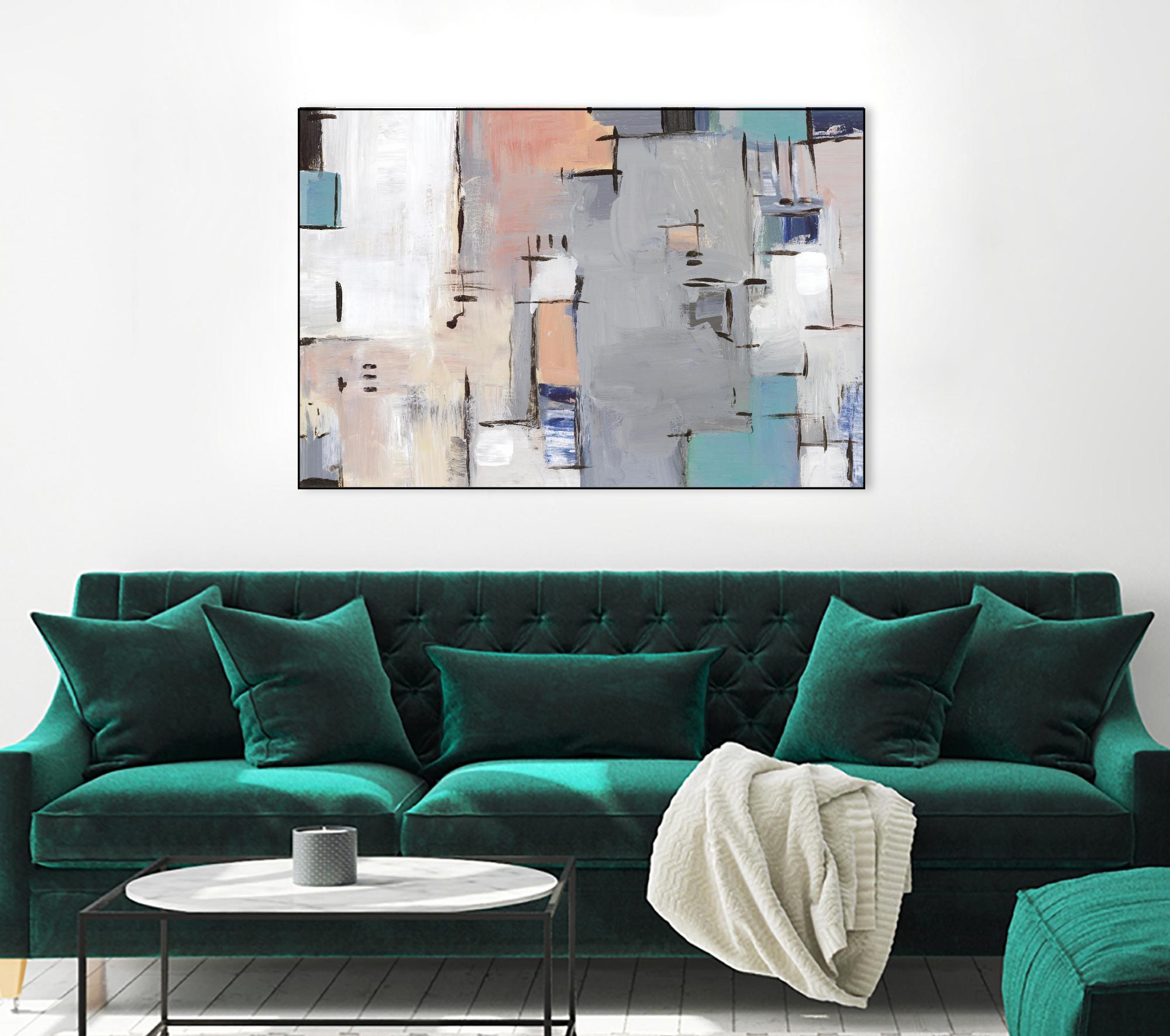 Intertwining Grid II by Lera on GIANT ART - abstract