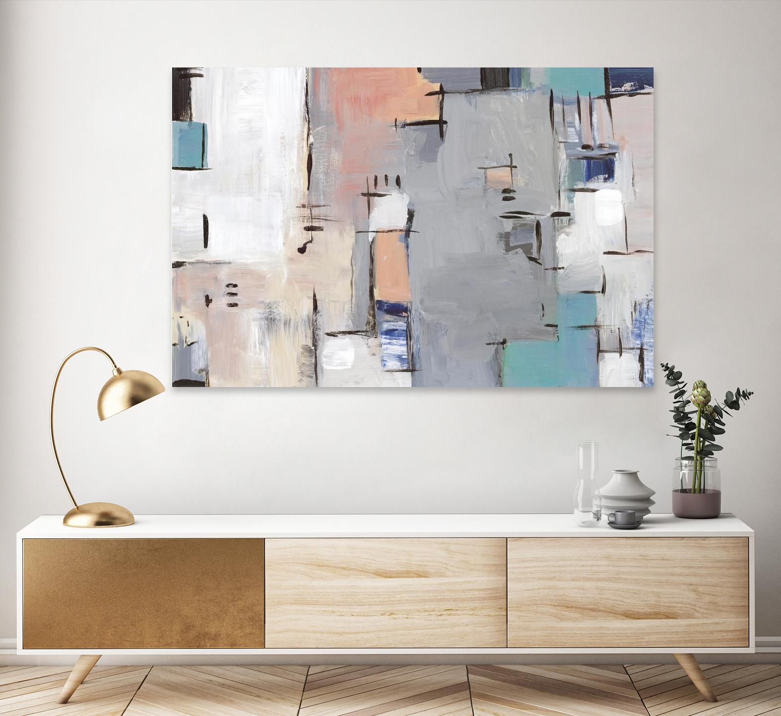 Intertwining Grid II by Lera on GIANT ART - abstract