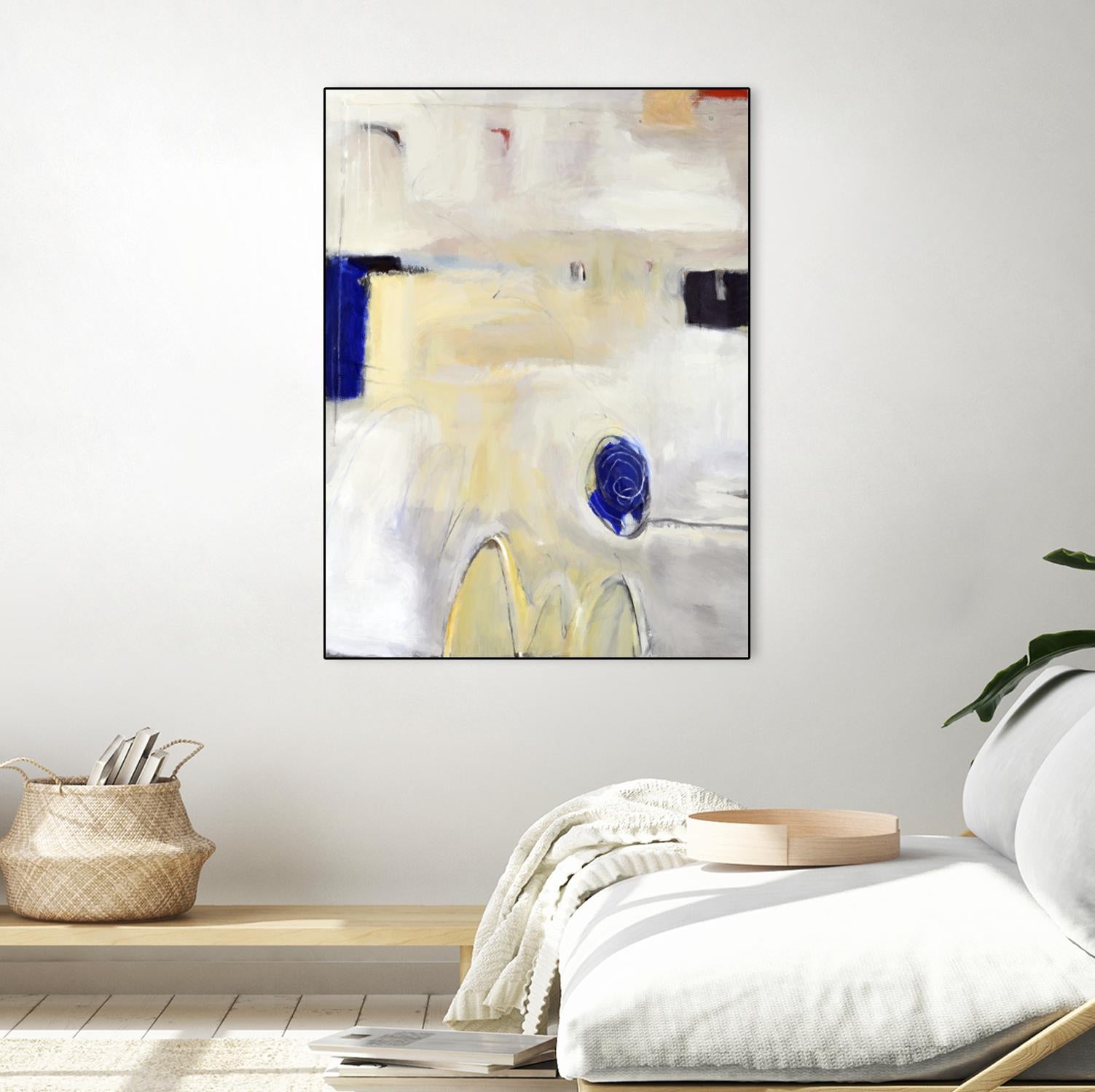 Unwind I by Mark Pulliam on GIANT ART - blue abstract
