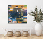 Boat by Mark Pulliam on GIANT ART - orange abstract