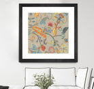 Folklore I by Maya Woods on GIANT ART - red floral