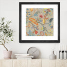 Folklore I by Maya Woods on GIANT ART - red floral