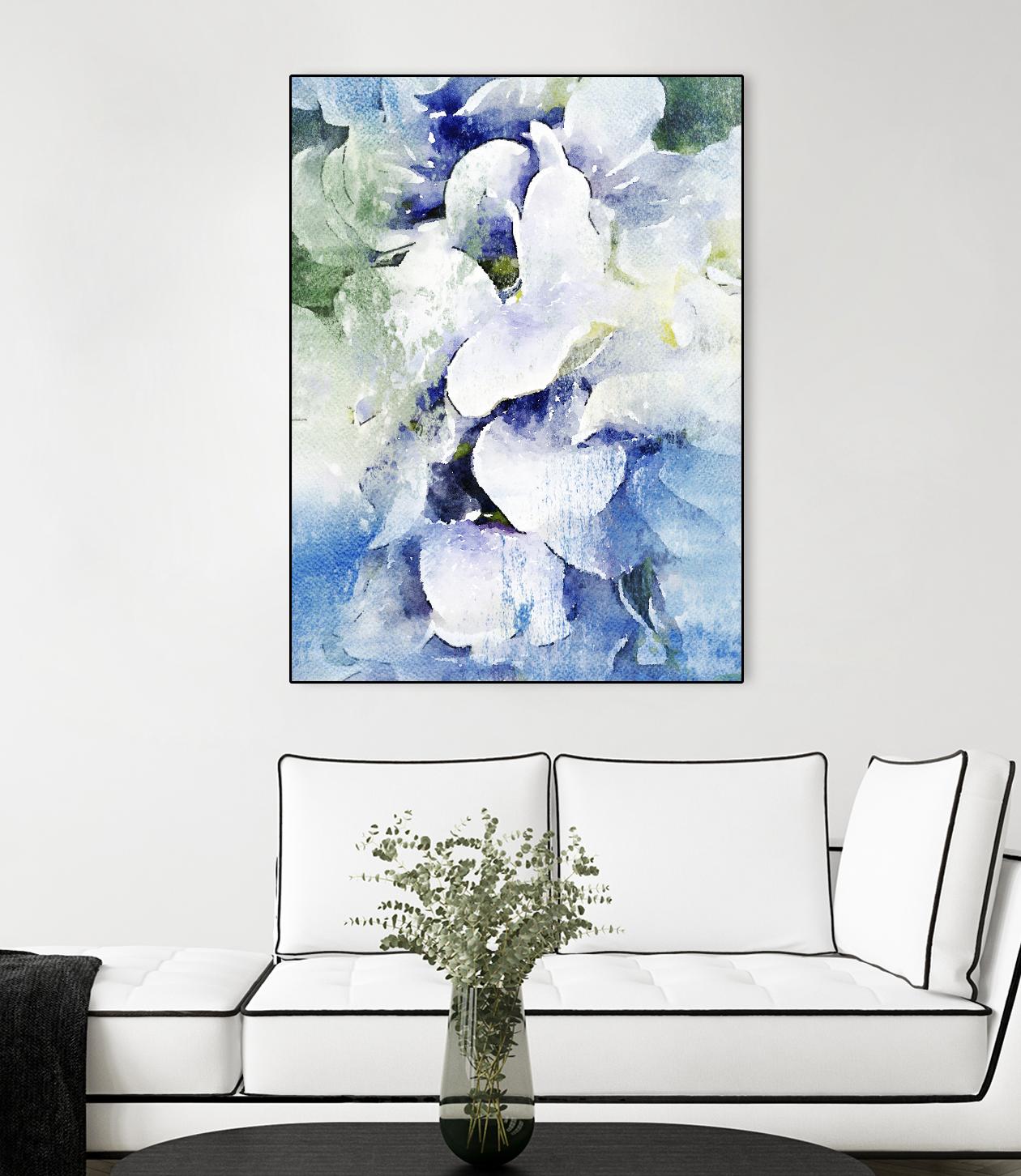Delicate Beauty I by Irena Orlov on GIANT ART - purple abstract