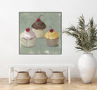 Cupcakes by PI Studio on GIANT ART - white fruit-food-drink