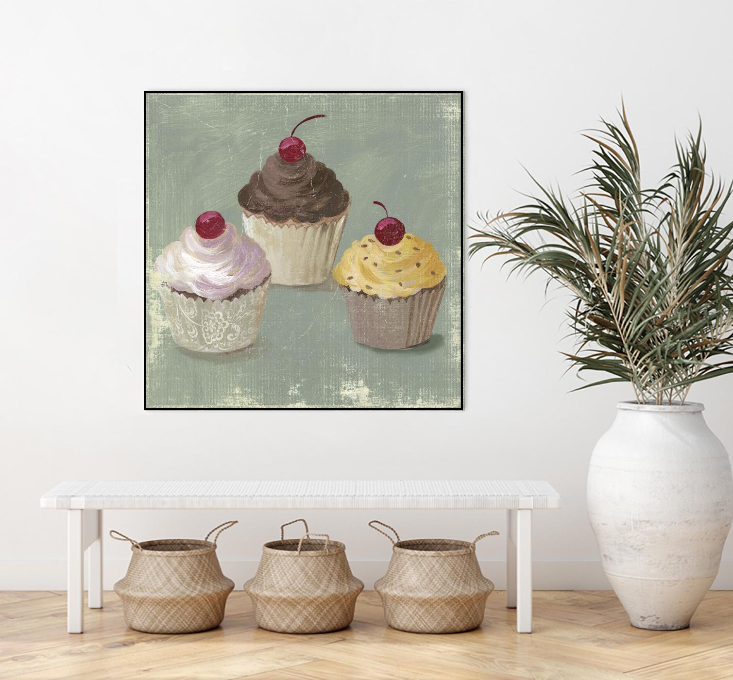 Cupcakes by PI Studio on GIANT ART - white fruit-food-drink