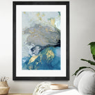 Ocean Splash I by PI Studio on GIANT ART - blue abstract