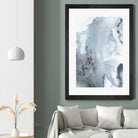 Mint Bubbles III Indigo Version by PI Studio on GIANT ART - white abstract
