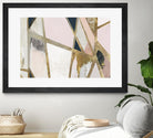 Warm Geometric II Blush Version by PI Studio on GIANT ART - pink abstract