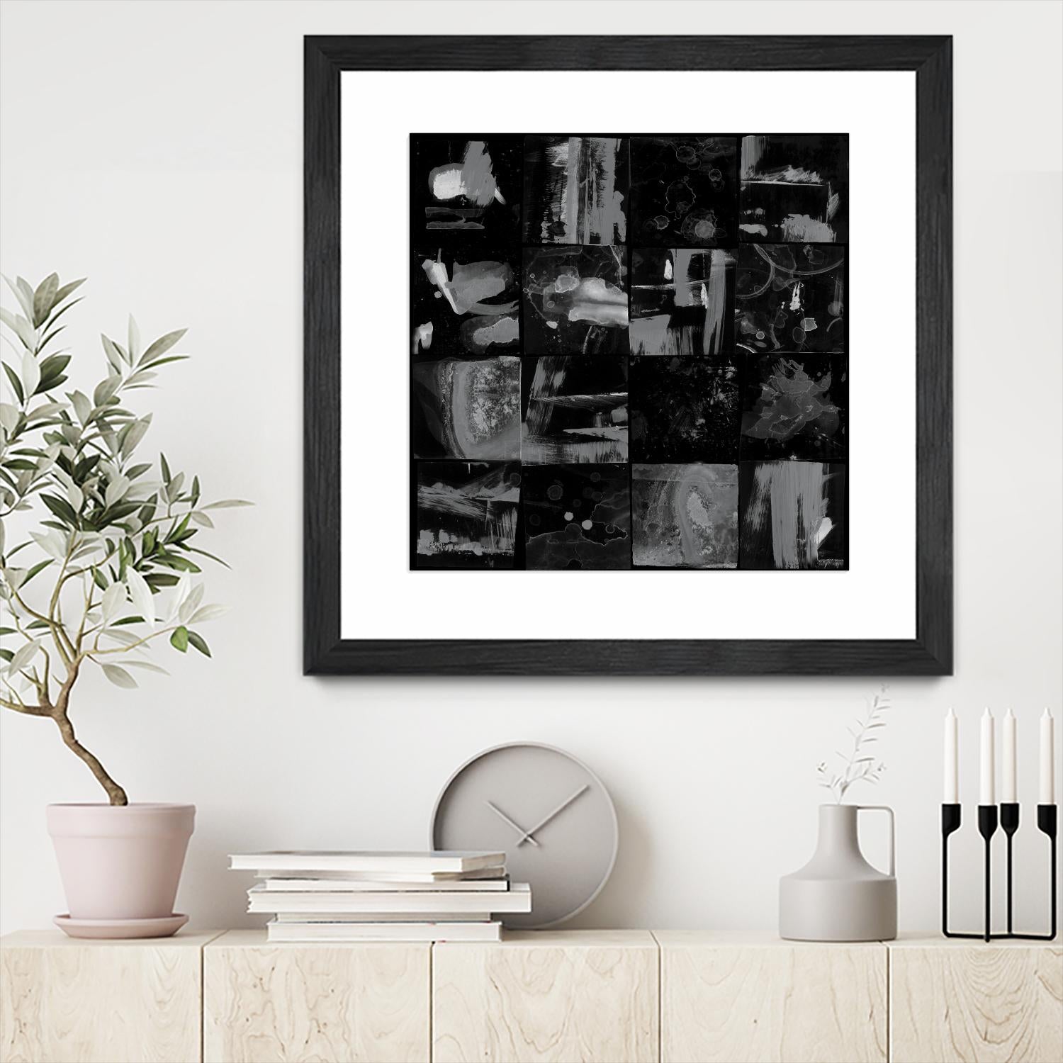 Tiled Textures by PI Studio on GIANT ART - grey abstract