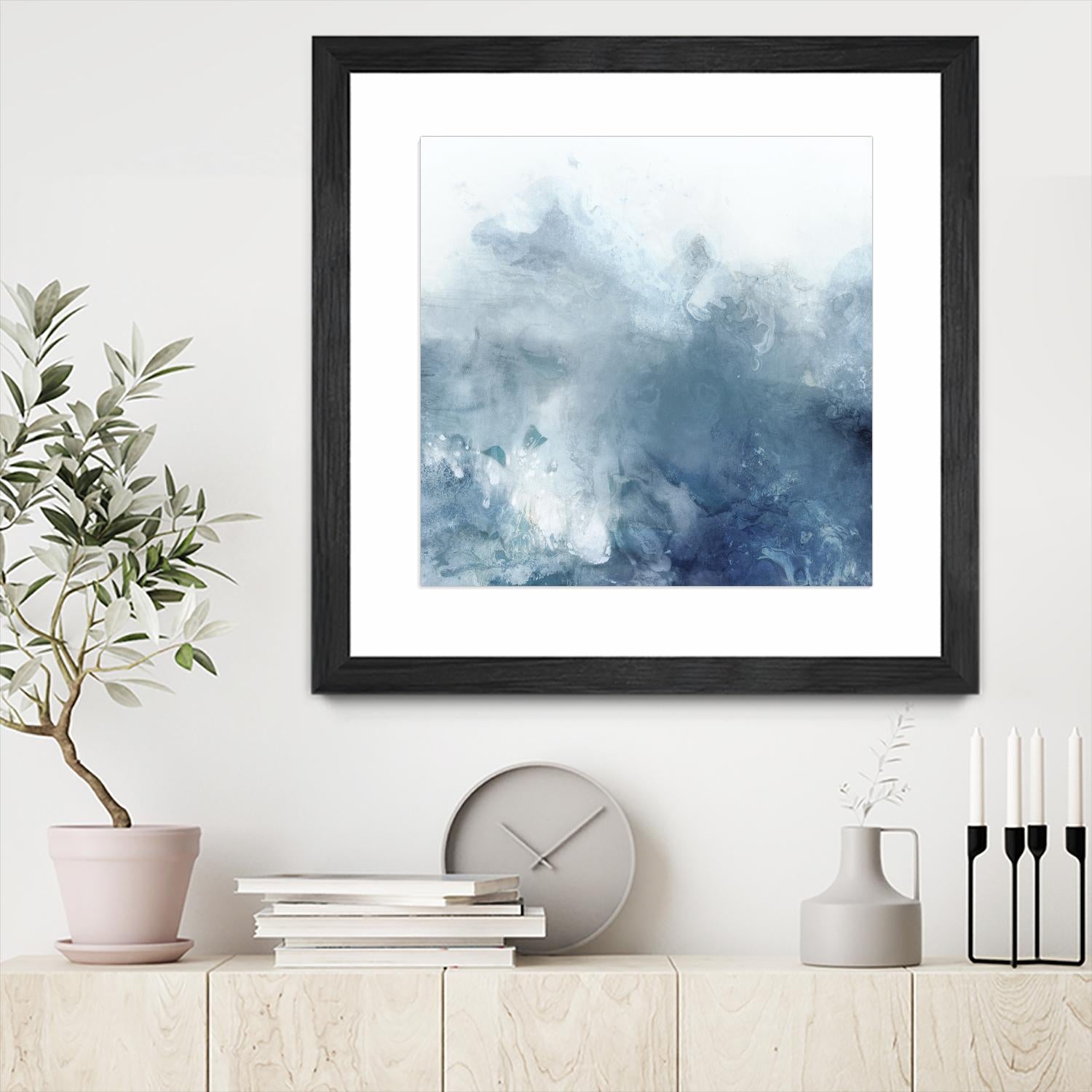 Watercolor Stain I by PI Studio on GIANT ART - white abstract