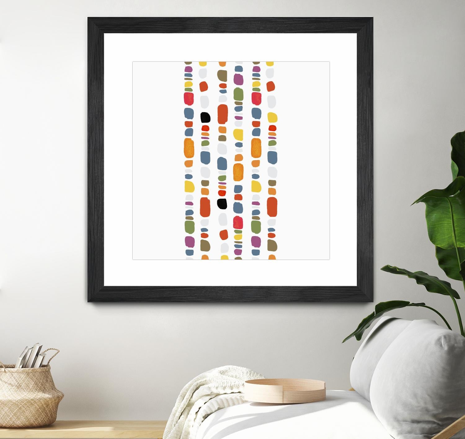 Pebble I by PI Studio on GIANT ART - orange abstract
