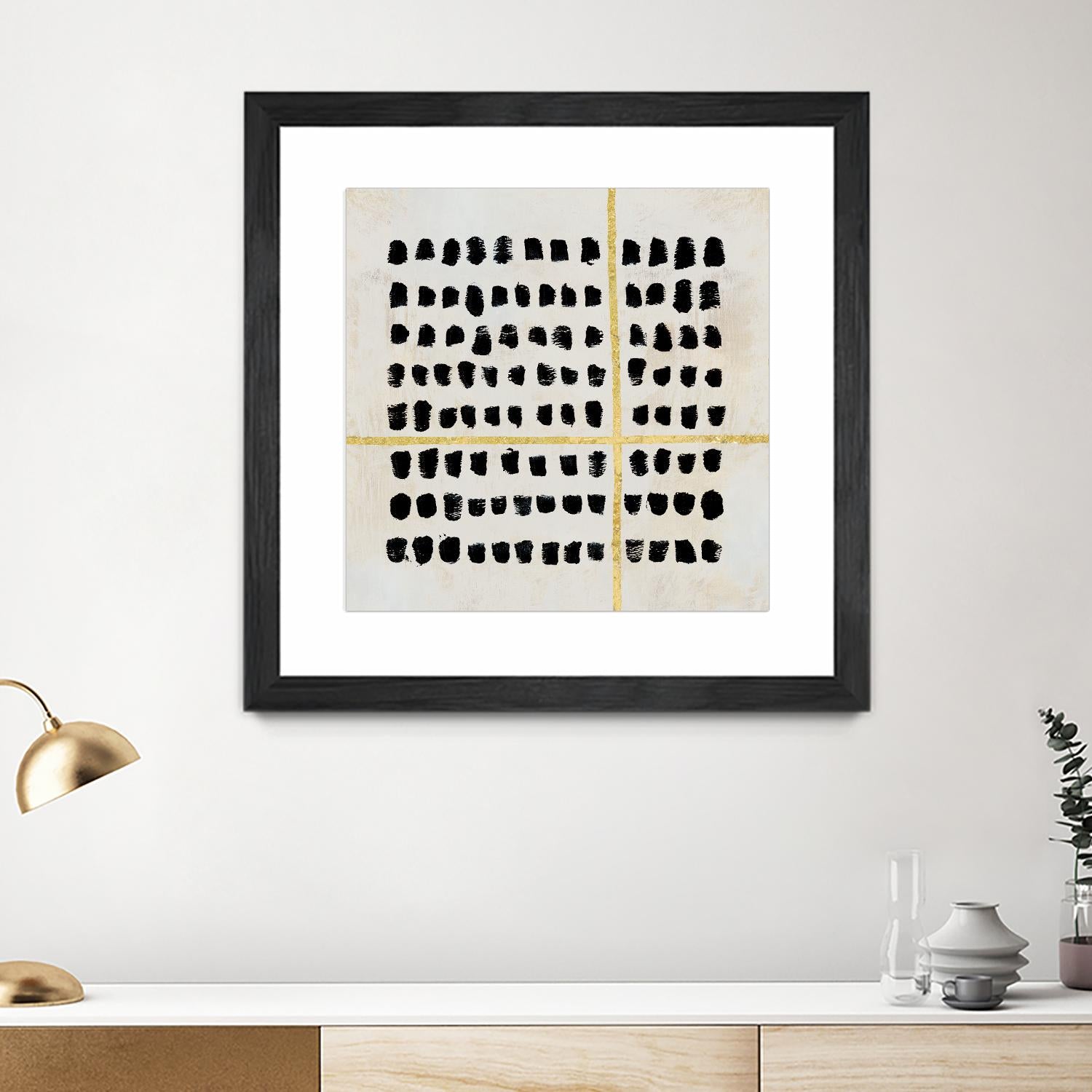 Time by PI Studio on GIANT ART - black abstract