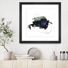 Splash I by PI Studio on GIANT ART - white abstract