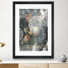 Doily I by PI Studio on GIANT ART - pink abstract