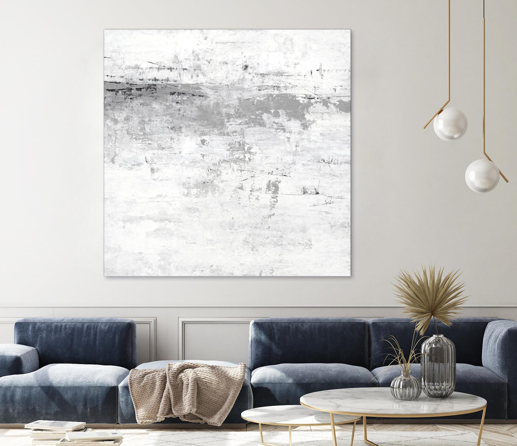 Blizzard I by PI Studio on GIANT ART - grey abstract