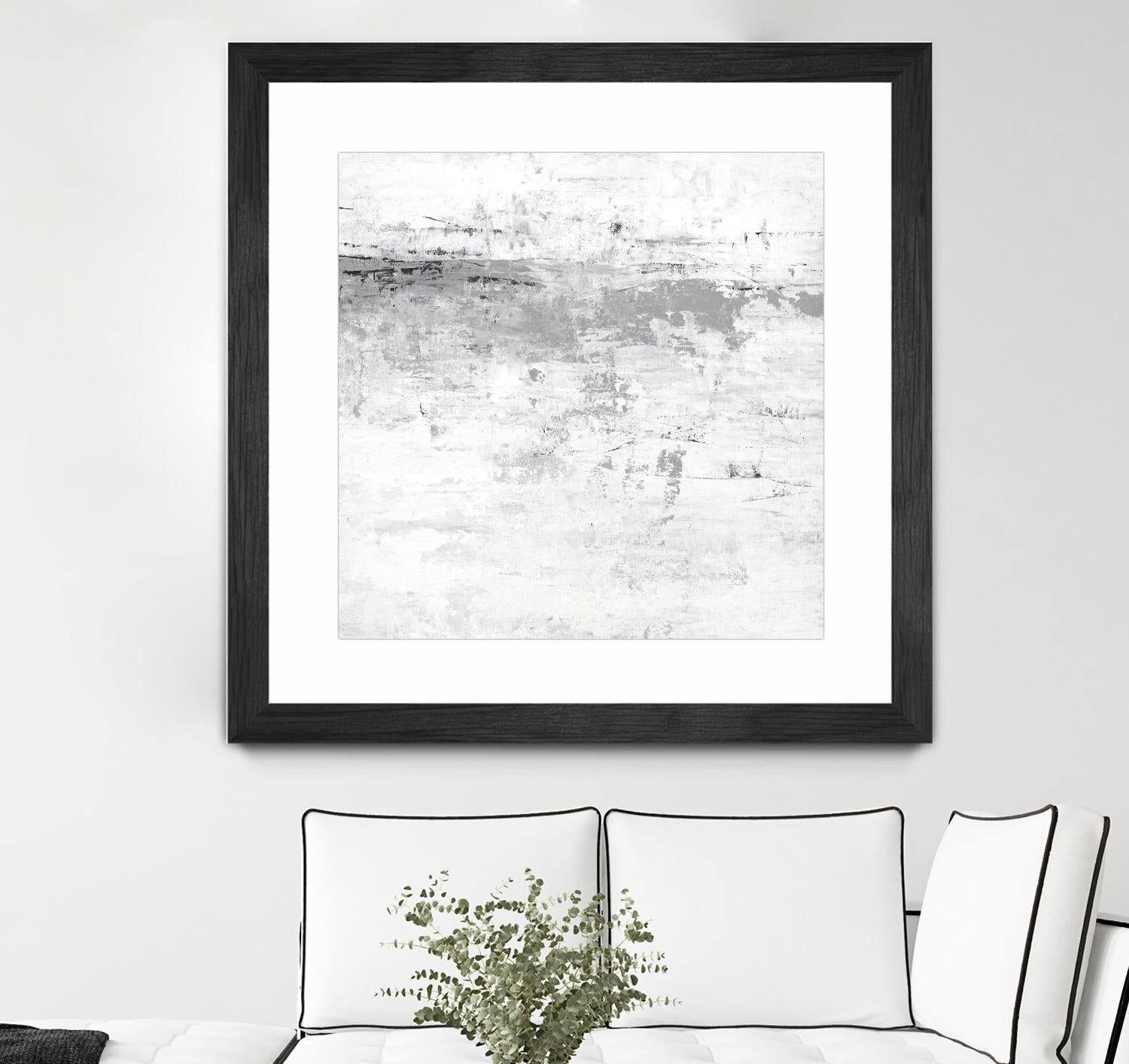 Blizzard I by PI Studio on GIANT ART - grey abstract