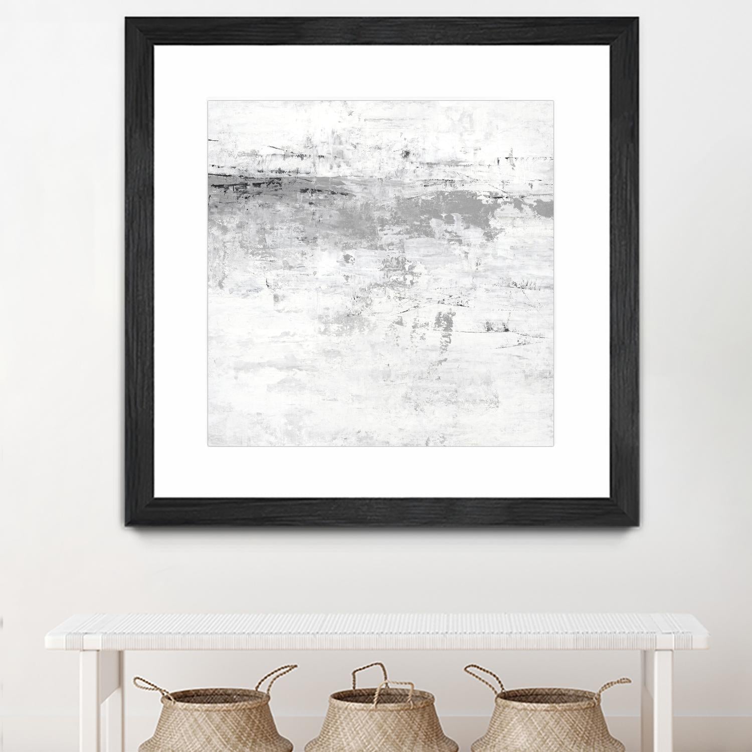 Blizzard I by PI Studio on GIANT ART - grey abstract