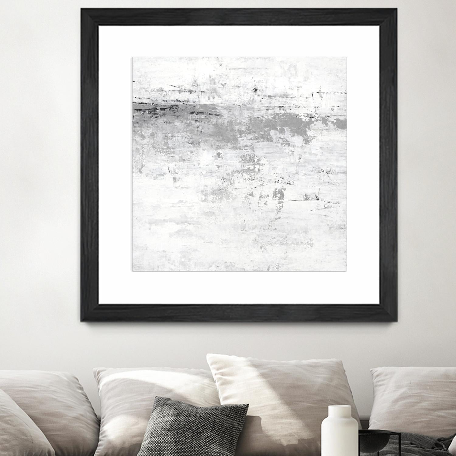 Blizzard I by PI Studio on GIANT ART - grey abstract