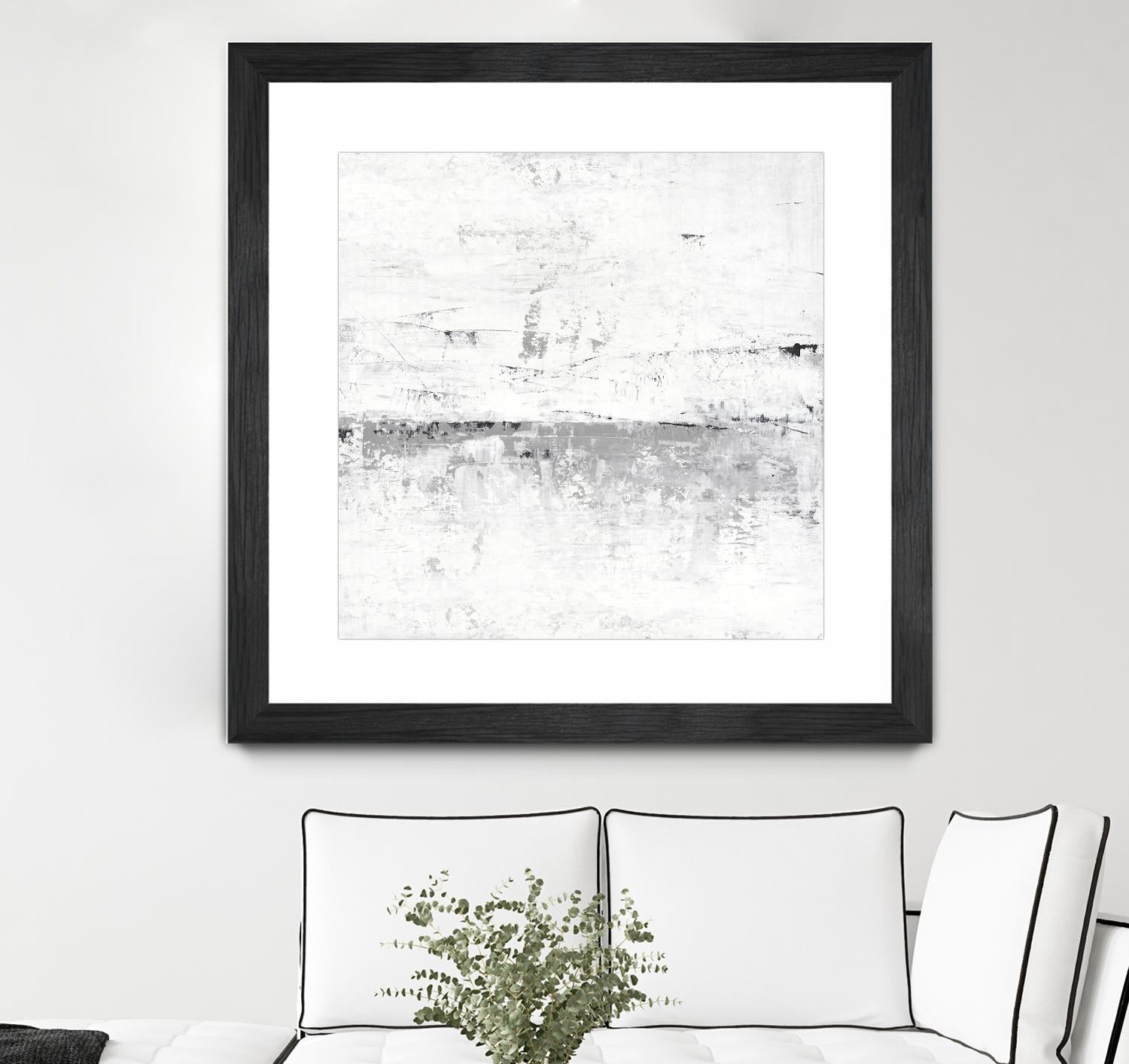 Blizzard II by PI Studio on GIANT ART - grey abstract