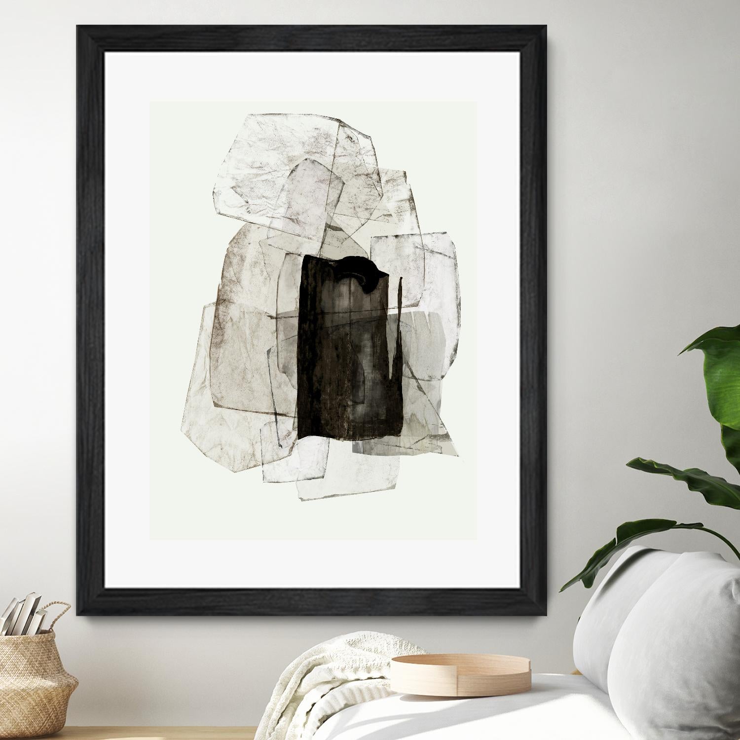 Blotting Ink II by PI  Studio on GIANT ART - black shapes shape