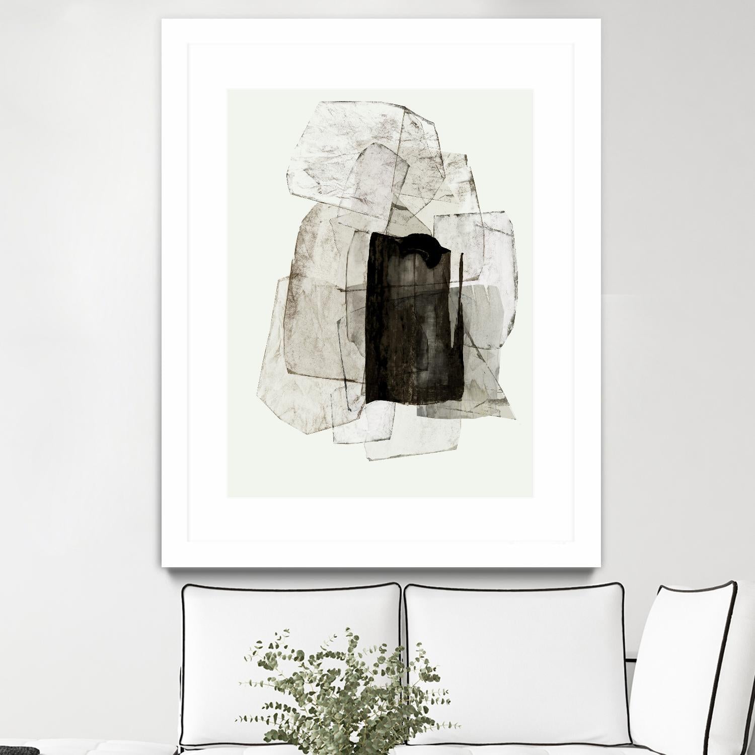 Blotting Ink II by PI  Studio on GIANT ART - black shapes shape