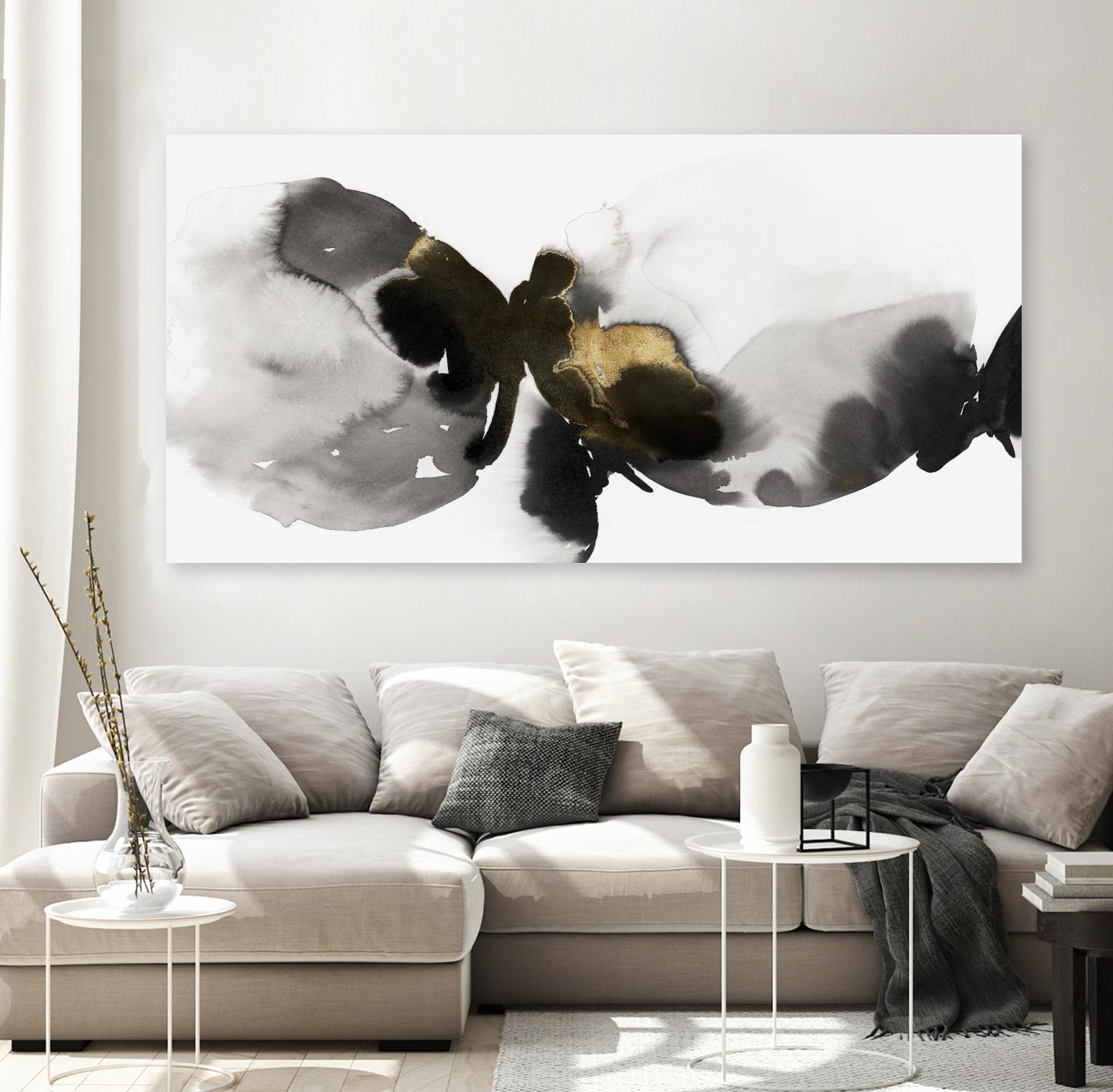 Flowing Rythm II by PI Studio on GIANT ART - white abstract
