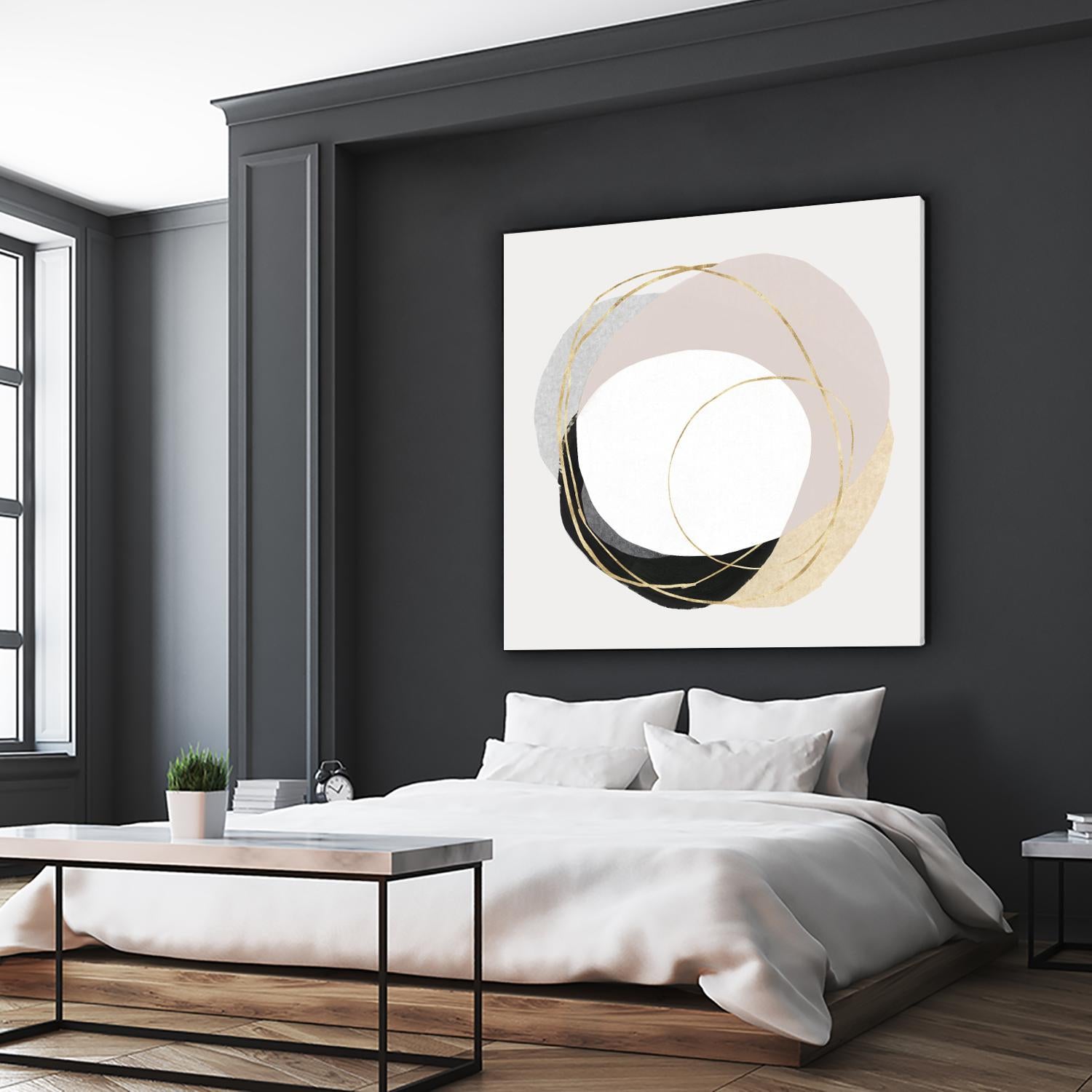 Ring of Gold II by PI Studio on GIANT ART - gold abstract abstract