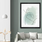 Follow Green II by PI  Studio on GIANT ART - green linear lines