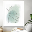 Follow Green II by PI  Studio on GIANT ART - green linear lines