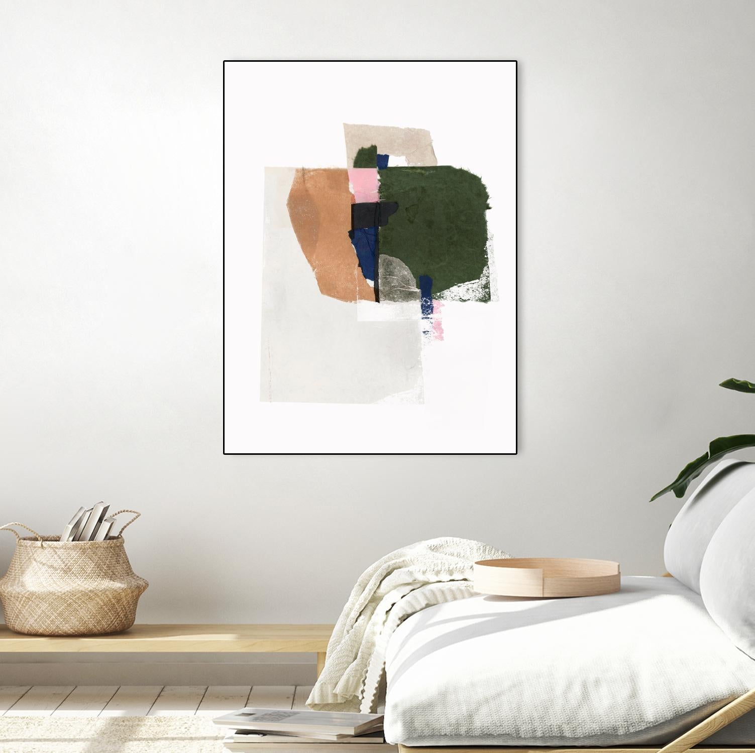 Patchwork Pieces I by PI Studio on GIANT ART - abstract