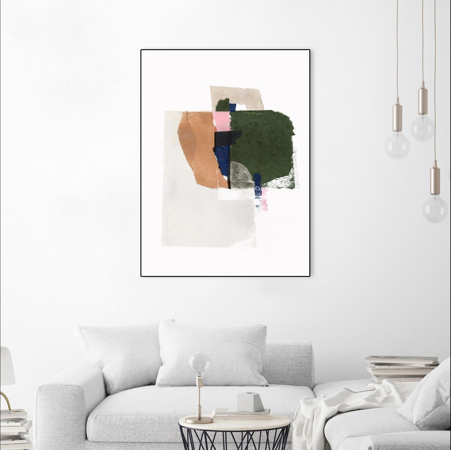 Patchwork Pieces I by PI Studio on GIANT ART - abstract