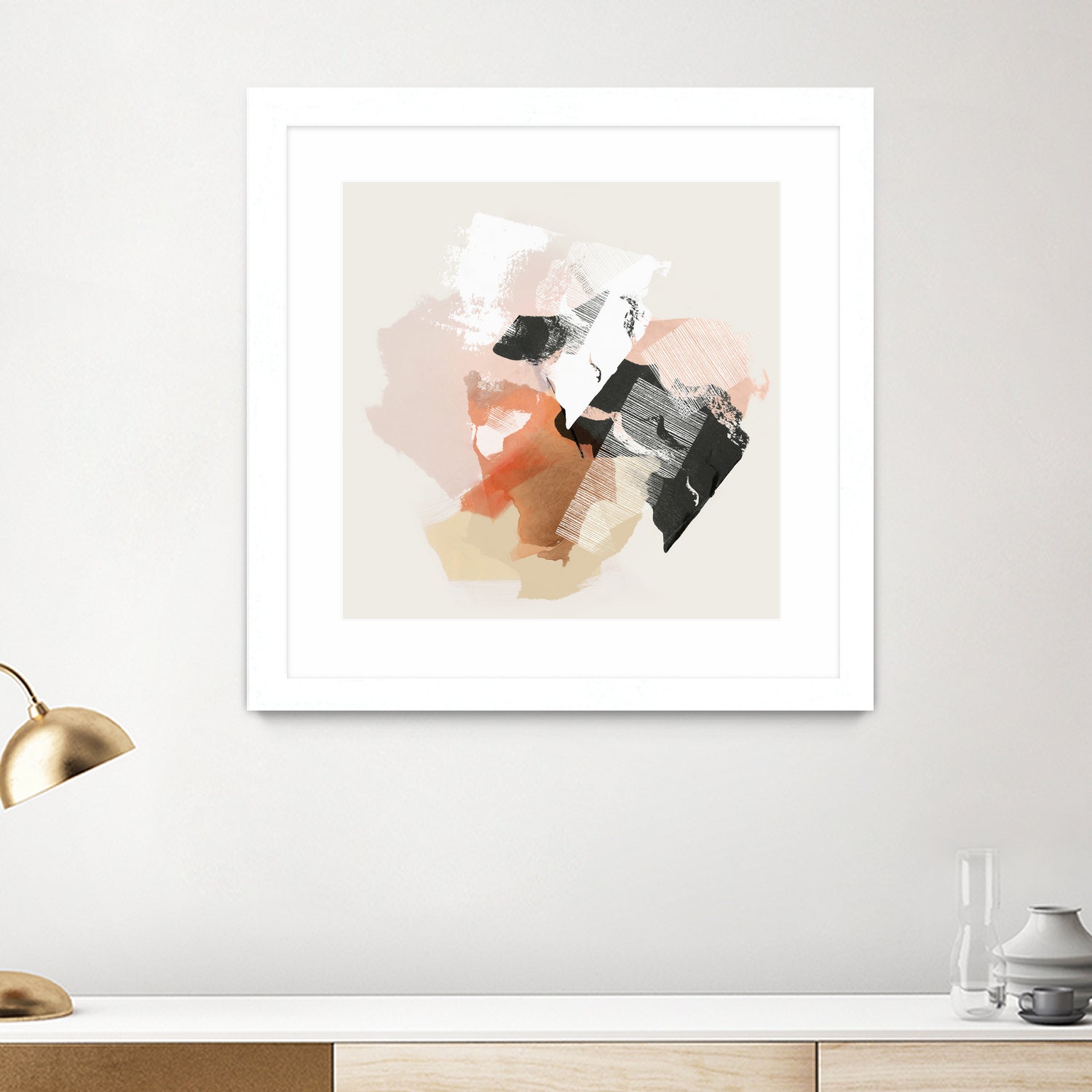 New Dawn I by PI Studio 2022 on GIANT ART - orange abstract
