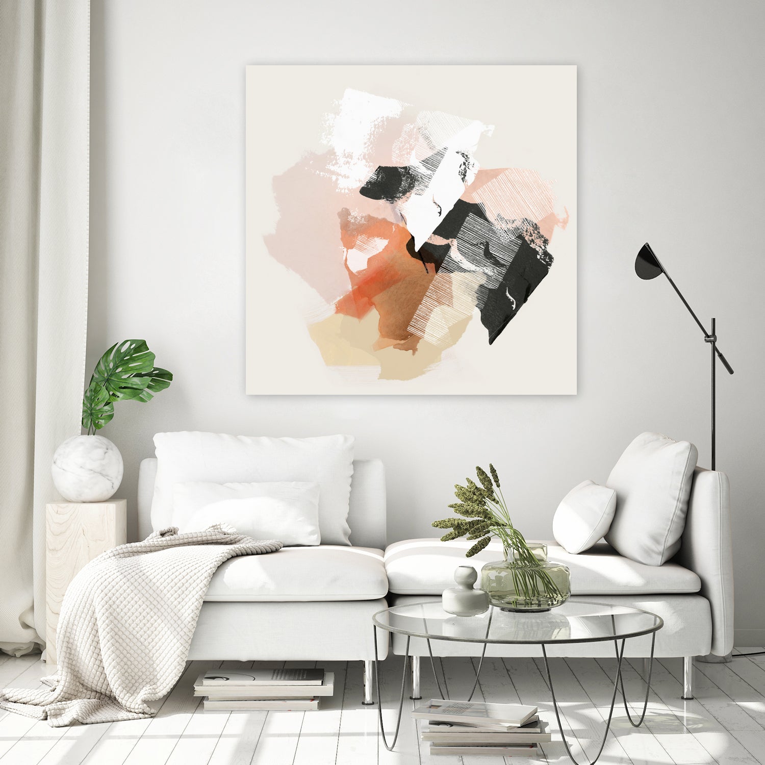 New Dawn I by PI Studio 2022 on GIANT ART - orange abstract